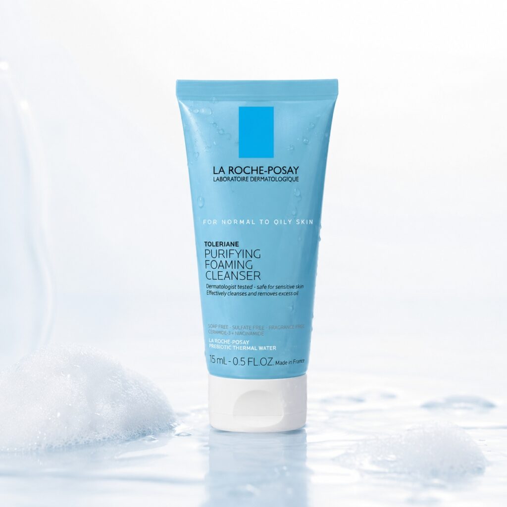 La Roche-Posay Toleriane Purifying Foaming Facial Cleanser - 15 ml