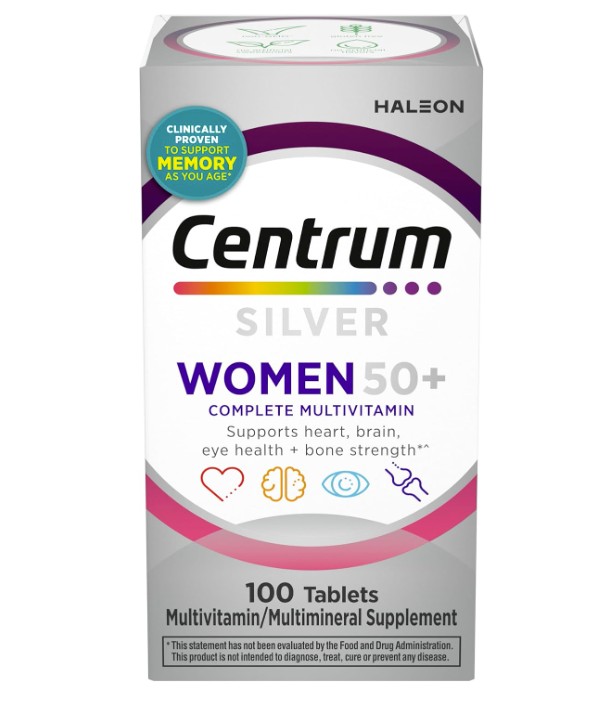 Centrum Silver Women for 50+ age - 100 Tablets