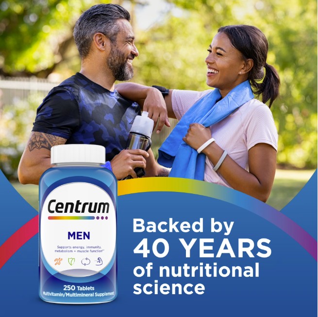 Centrum Men Multivitamins - 100 Tablets - Image 7