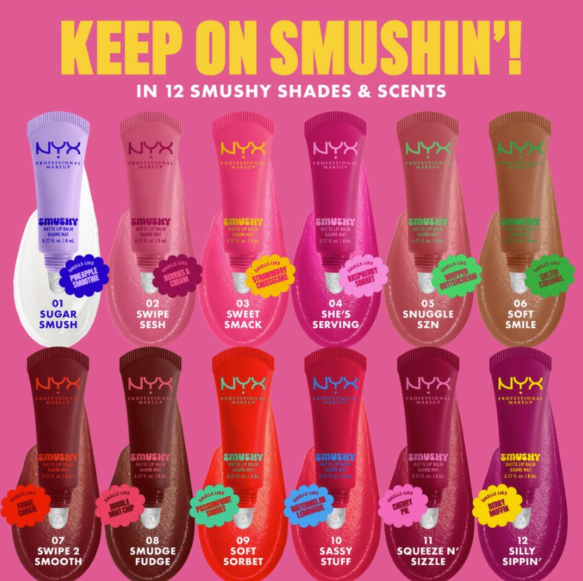 NYX Smushy Matte Lip Balm - Image 2