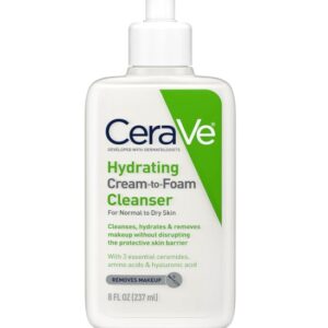 CeraVe Hydrating Cream-to-Foam Cleanser - 236 ml