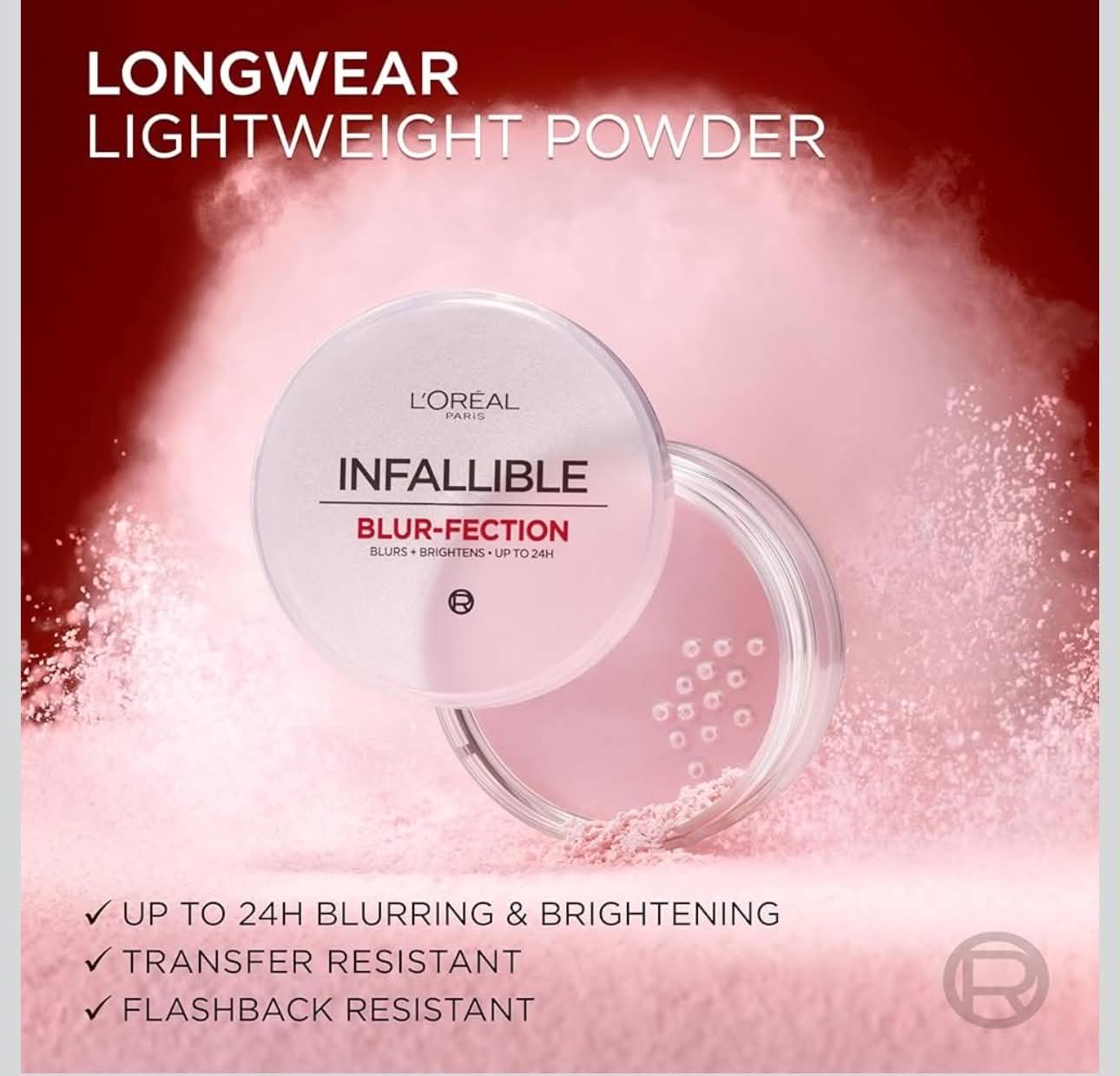 L'Oreal Paris Infallible Blur-fection Longwear Loose Setting Powder - Image 3