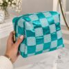 Teal Sequin Makeup Bag - Thumbnail Image 3