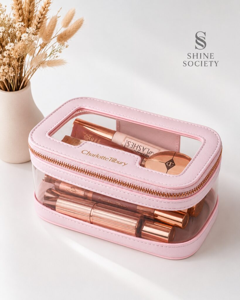 Charlotte Tilbury Pink Makeup Bag