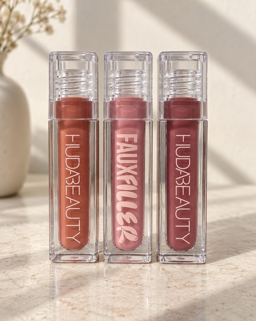 Huda Beauty Faux Filler Extra Shine Lip Gloss