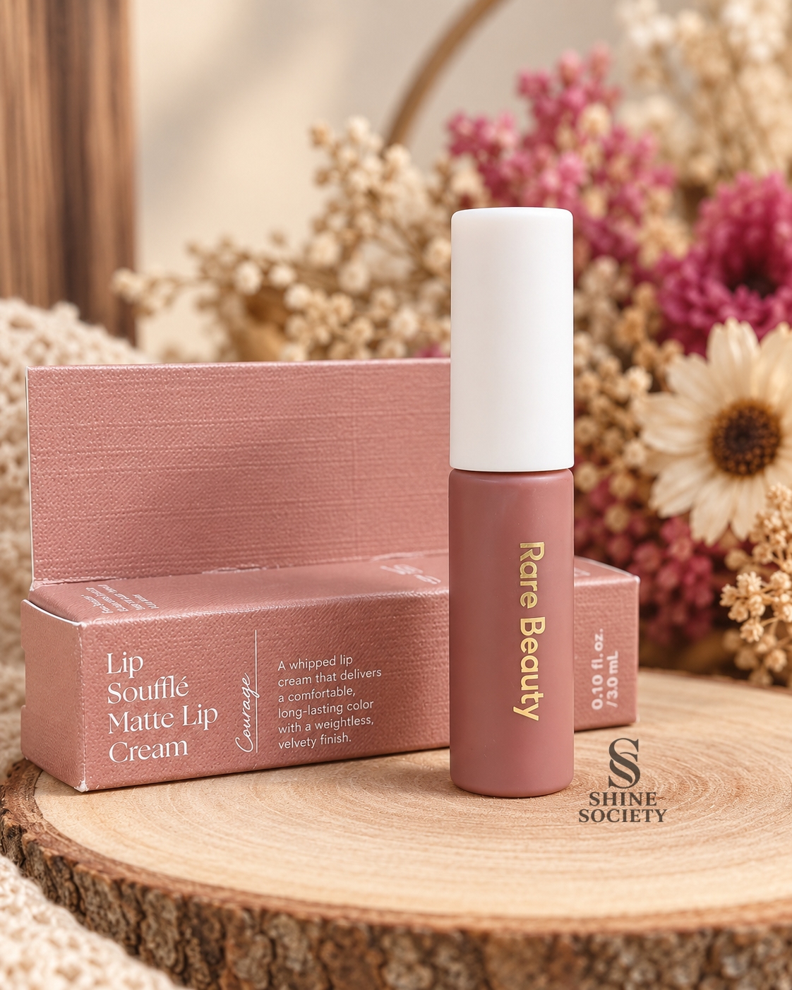 Rare Beauty Mini Matte Lip Cream - Courage - Image 1