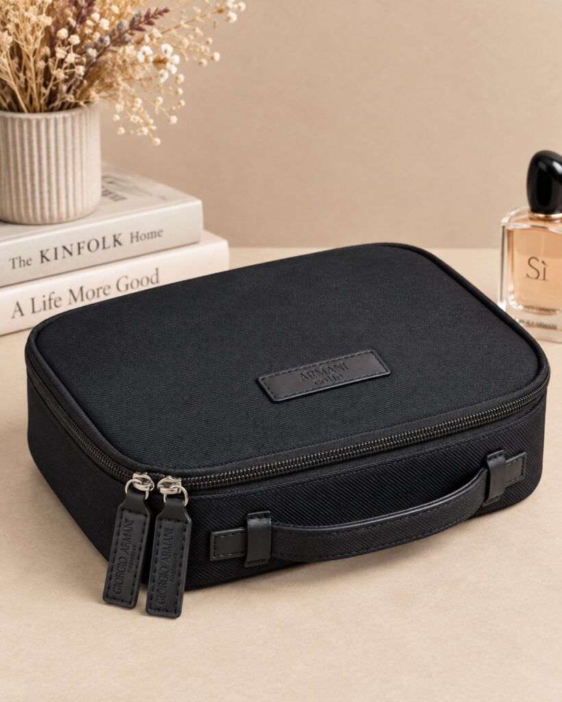 Giorgio Armani Makeup Case - Black