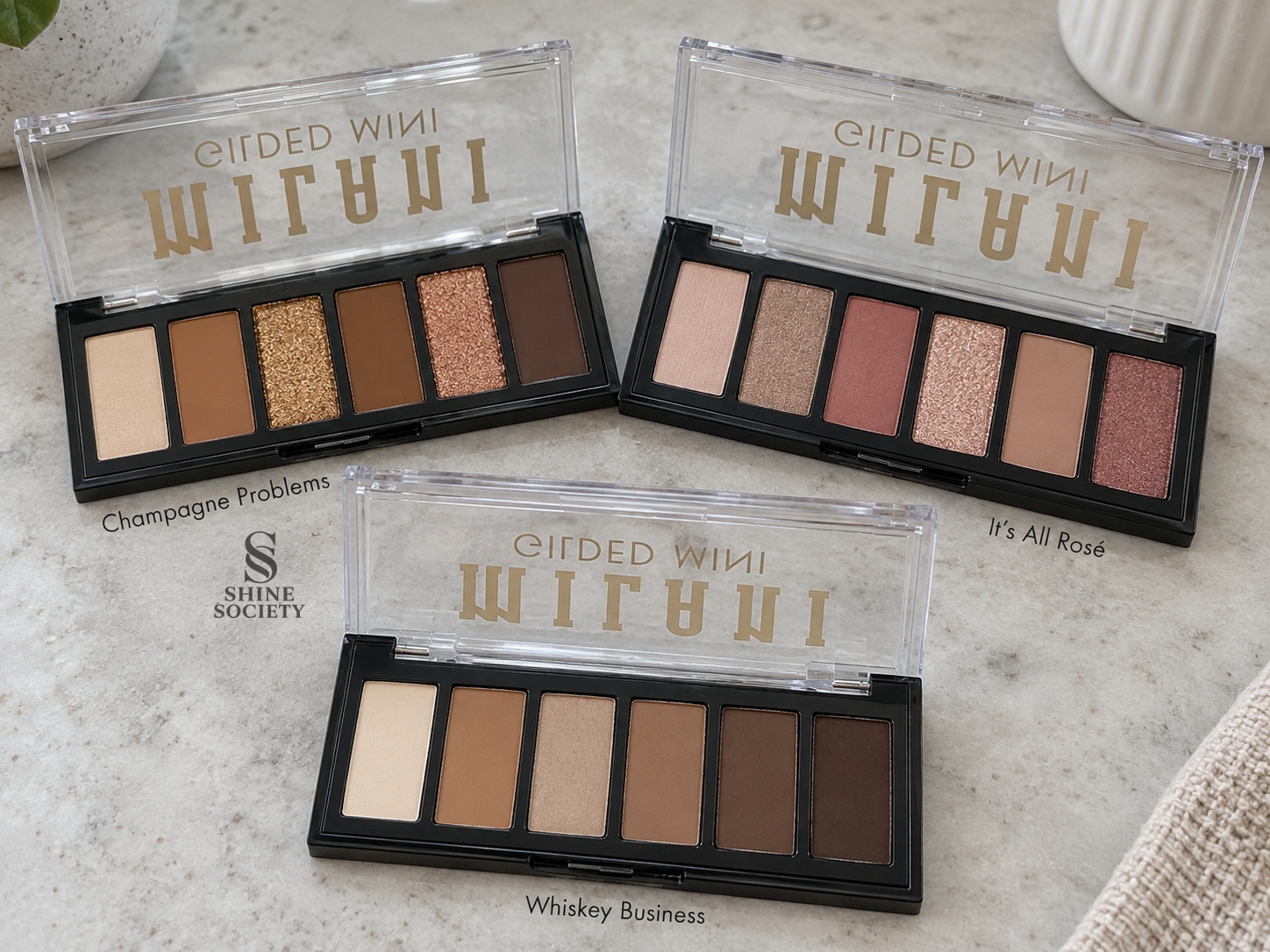 Milani Gilded Mini Eyeshadow Palette - Image 4