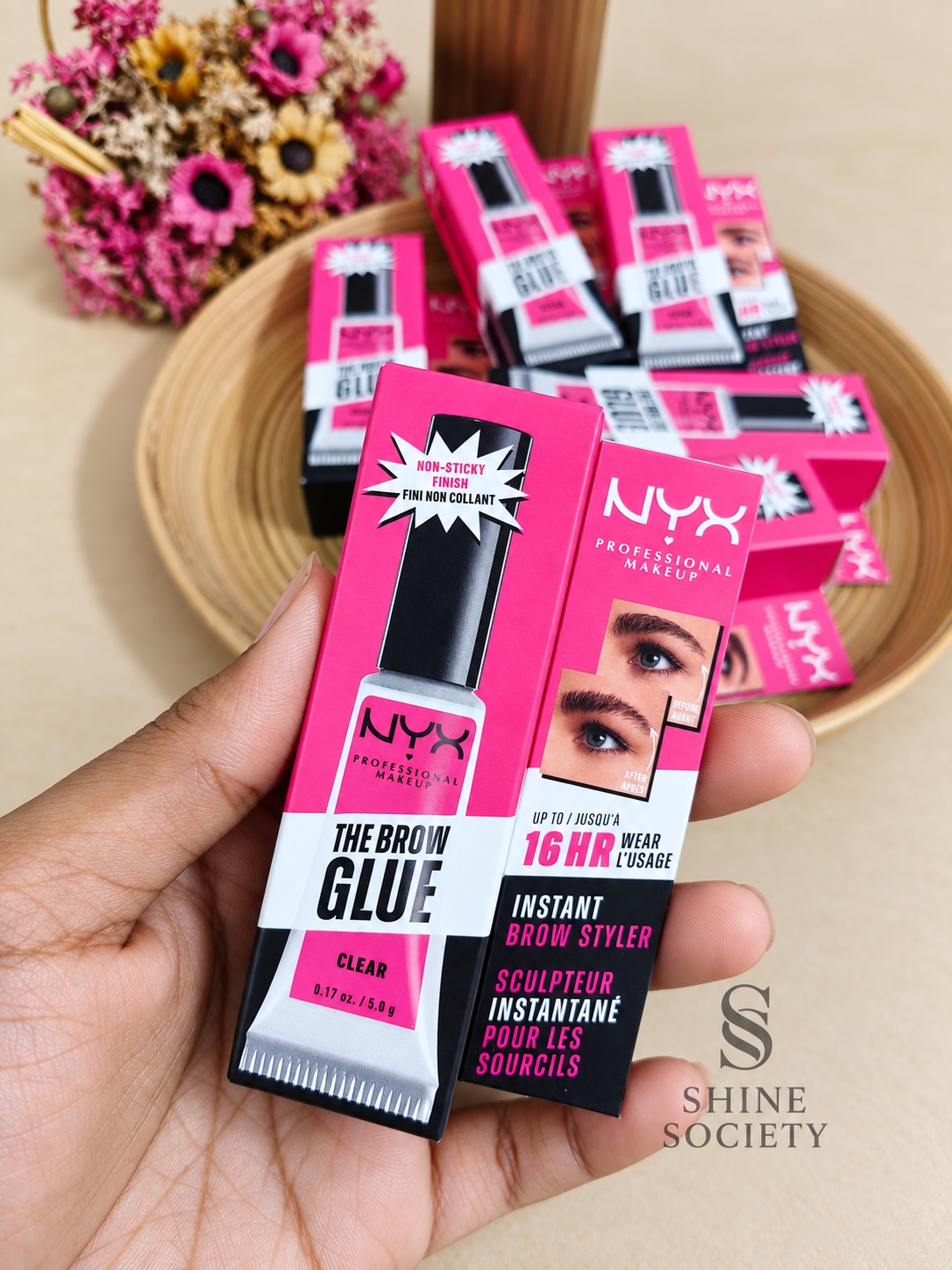 NYX The Brow Glue Instant Brow Styler - Clear - Image 3
